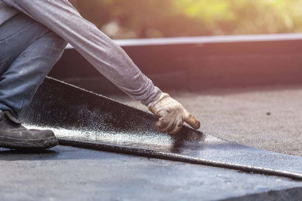 Professional Wet Basement Repair technician working in Bennington, IN